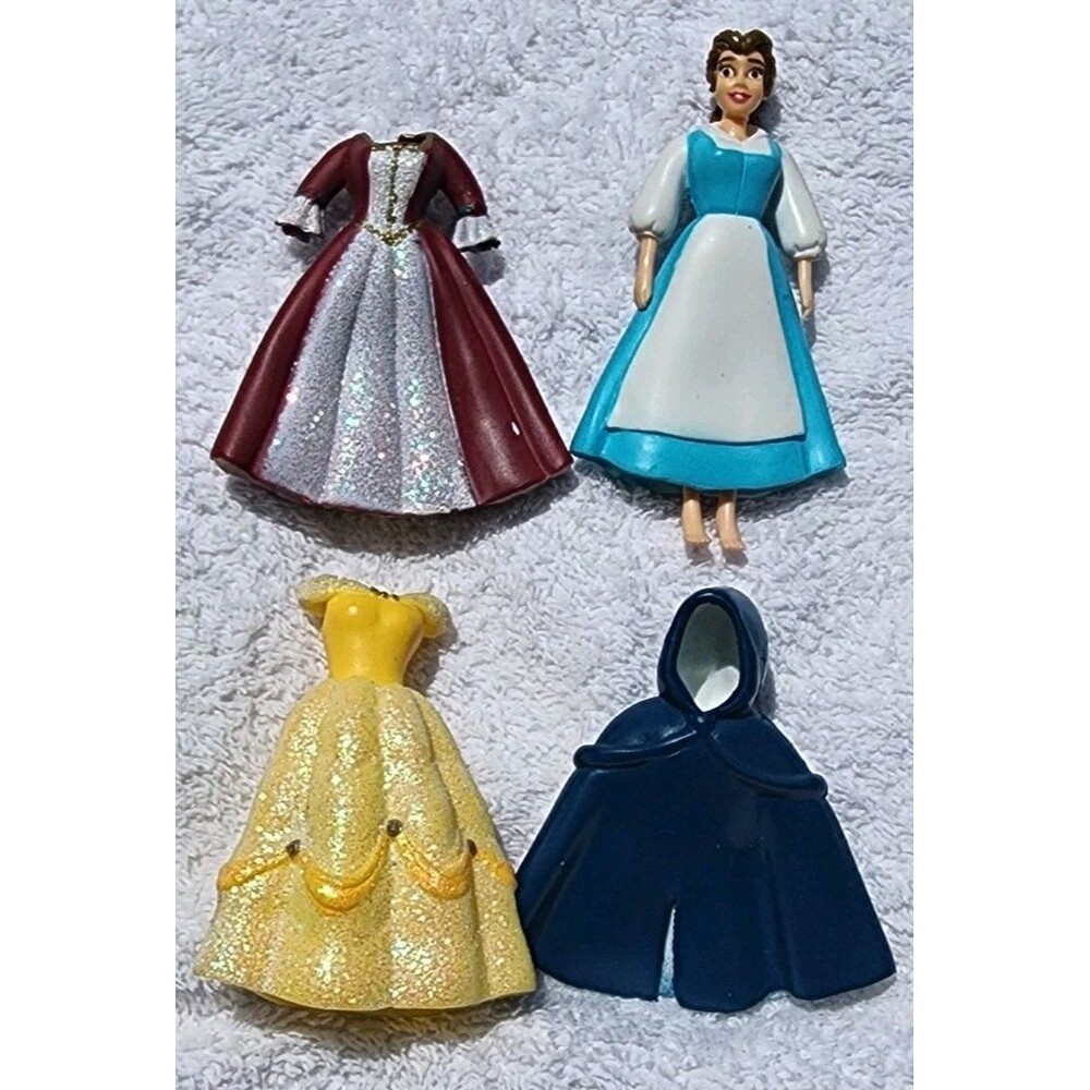 VTG DISNEY BEAUTY AND THE BEAST PRINCE ADAM BEAST IN HUMAN FORM 4" FIGURE BELLE - Picture 4 of 7